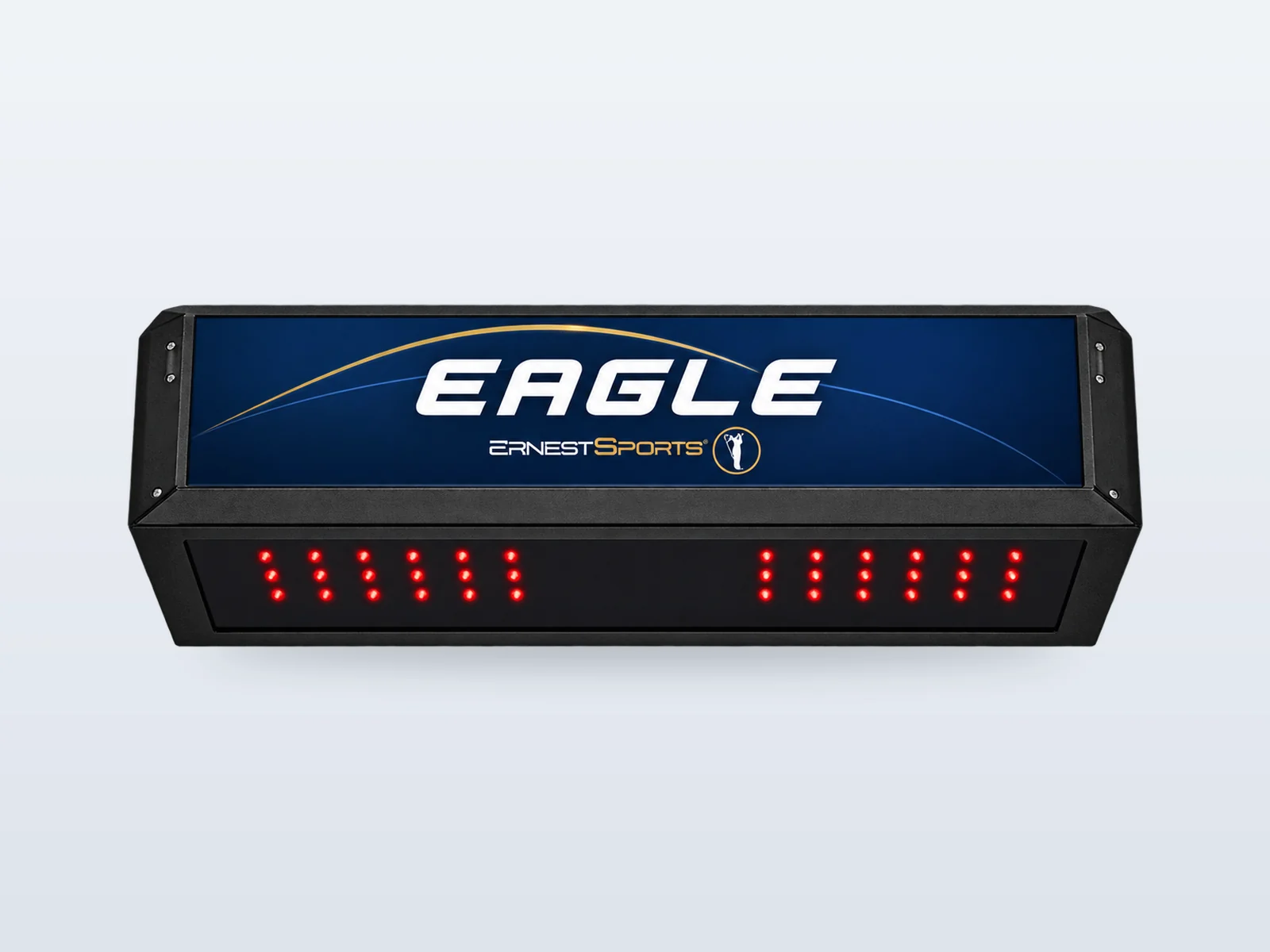 ES Eagle Sim overhead unit: the Eagle display panel above a bank of red infrared emitters